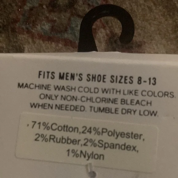 Men 5 pack no show socks - Picture 3 of 4